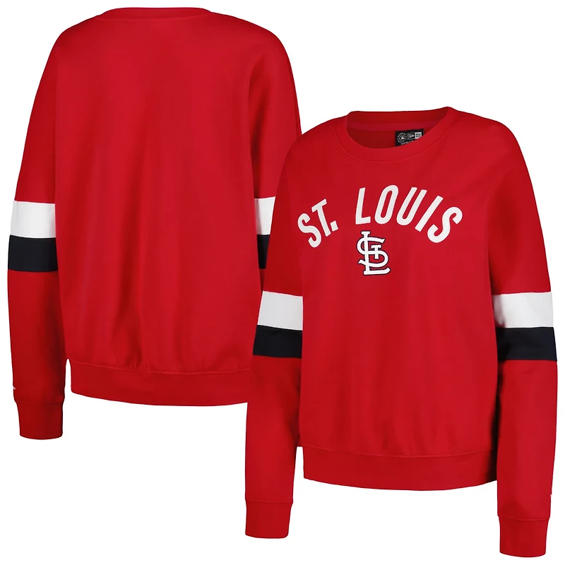 New Era St Louis Cardinals Game Day Crew Pullover Sweatshirt
