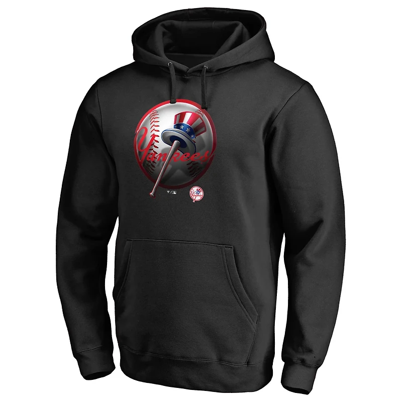 New York Yankees Midnight Mascot Pullover Hoodie