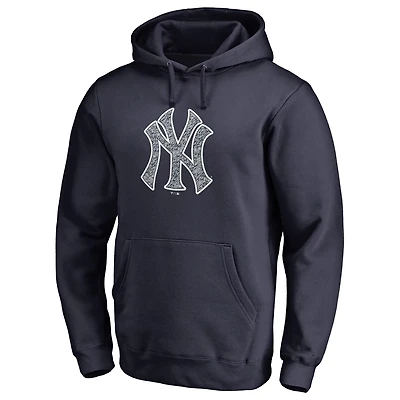 New York Yankees Static Logo Pullover Hoodie