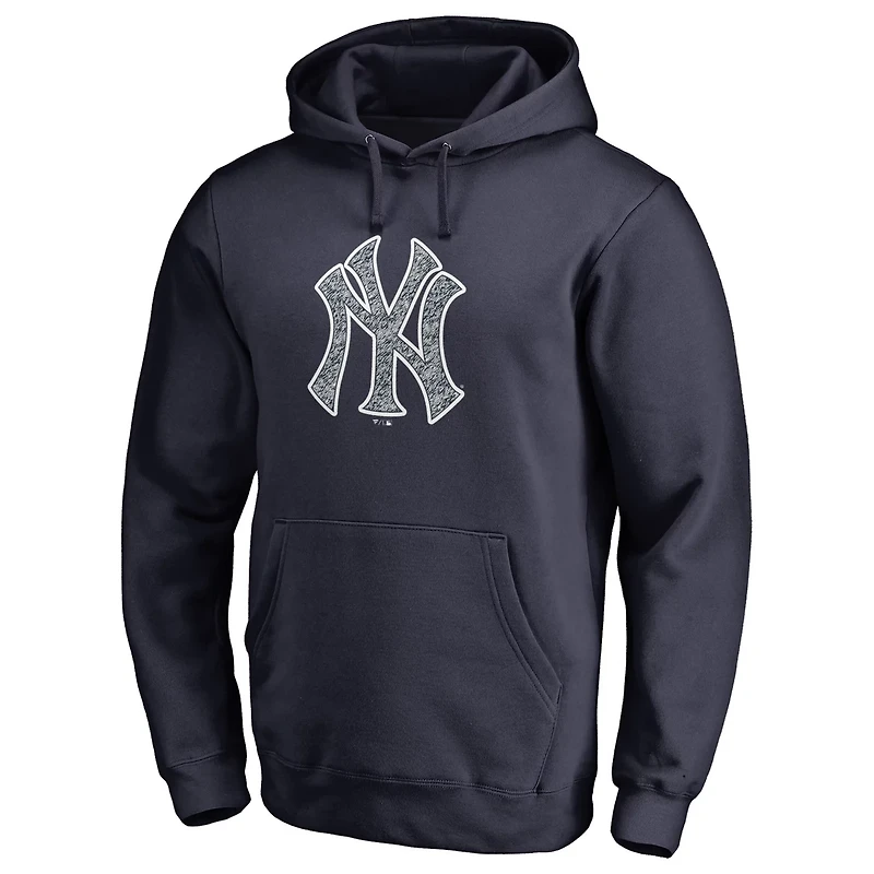 New York Yankees Static Logo Pullover Hoodie