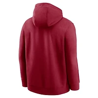 Nike Alabama Crimson Tide Legacy Football Icon Club Fleece Pullover Hoodie