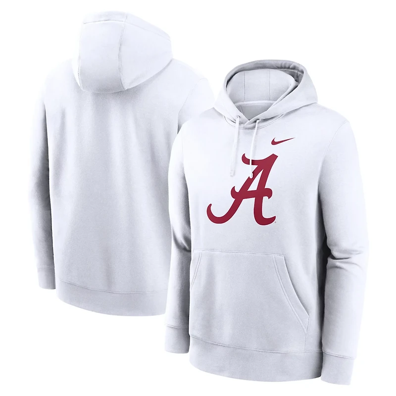 Nike Alabama Crimson Tide Primetime Evergreen Club Fleece Pullover Hoodie