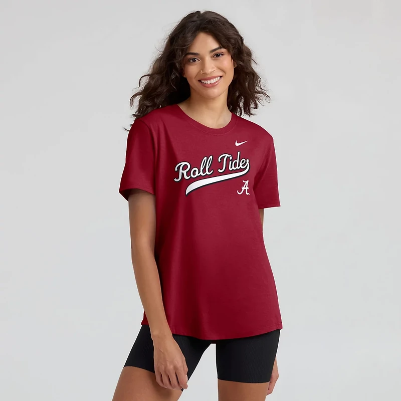 Nike Alabama Tide Local Script T-Shirt