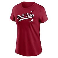 Nike Alabama Tide Local Script T-Shirt