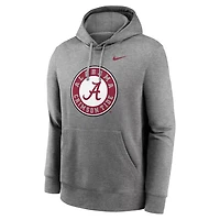 Nike Alabama Tide Primetime Alternate Logo Club Fleece Pullover Hoodie
