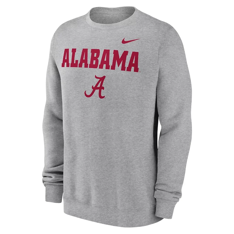 Nike Alabama Tide Primetime Primary Stack Pullover Sweatshirt