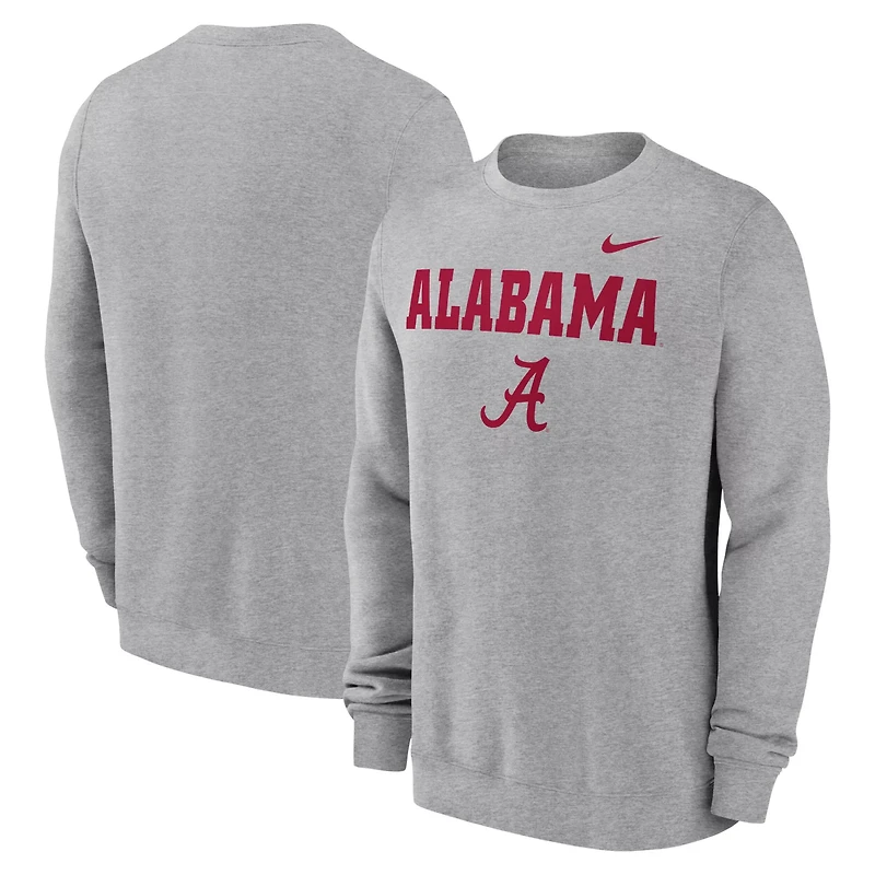 Nike Alabama Tide Primetime Primary Stack Pullover Sweatshirt