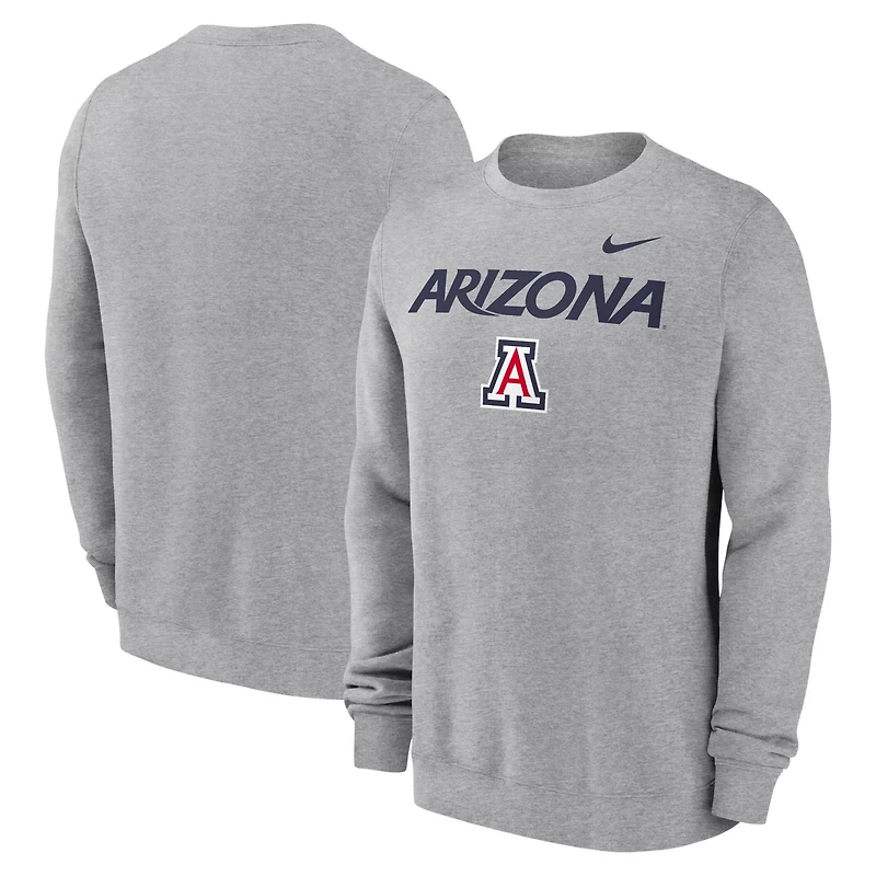 Nike Arizona Wildcats Primetime Primary Stack Pullover Sweatshirt