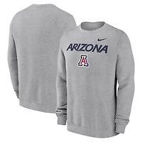 Nike Arizona Wildcats Primetime Primary Stack Pullover Sweatshirt