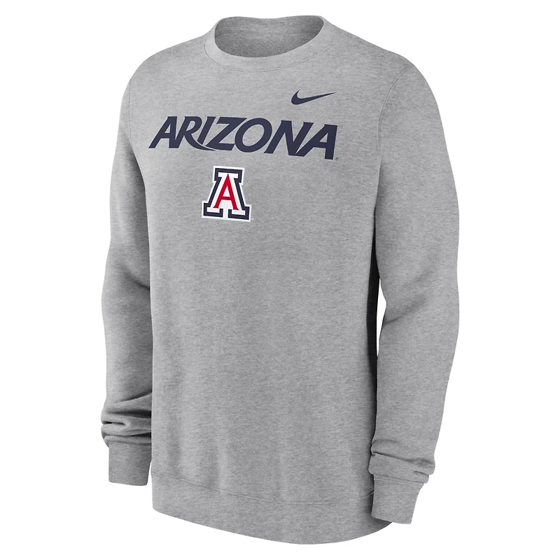 Nike Arizona Wildcats Primetime Primary Stack Pullover Sweatshirt