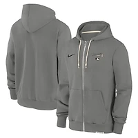 Nike Atlanta Braves Authentic Collection Travel Performance Full-Zip Hoodie