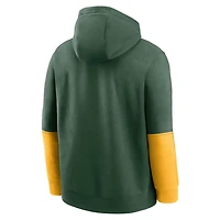 Nike Baylor Bears 2024 Sideline Club Fleece Pullover Hoodie