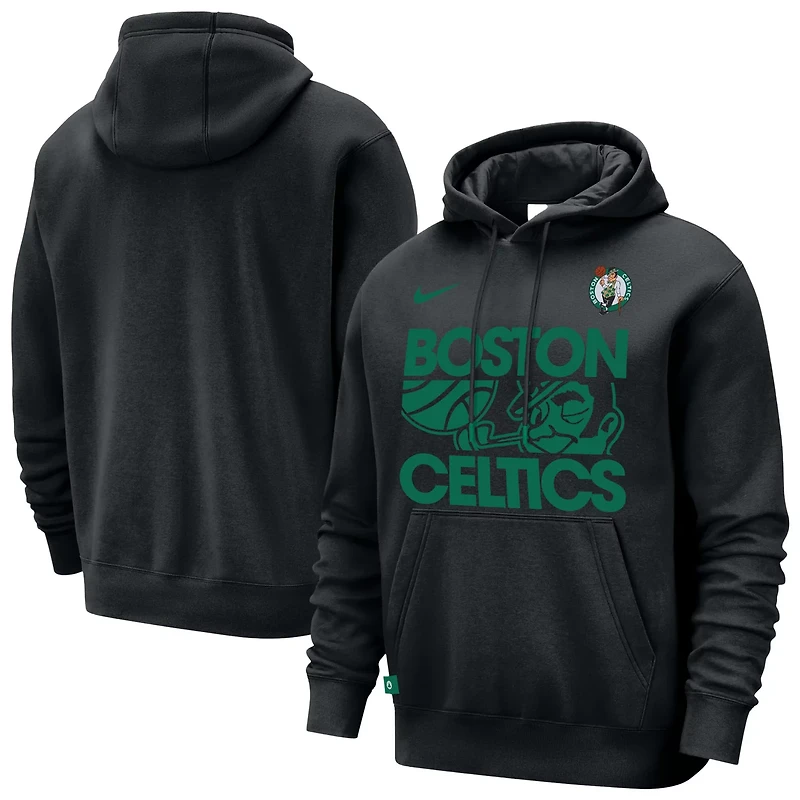 Nike Boston Celtics Courtside Club Pullover Hoodie