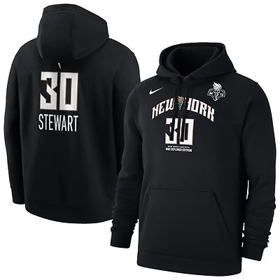 Nike Breanna Stewart New York Liberty Explorer Edition Name  Number Pullover Hoodie