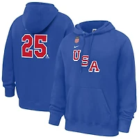 Nike Charlie McAvoy US Hockey 2026 Name  Number Hoodie