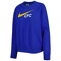 Nike Chelsea Lockup Varsity Tri-Blend Raglan Pullover Sweatshirt
