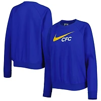 Nike Chelsea Lockup Varsity Tri-Blend Raglan Pullover Sweatshirt