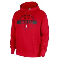 Nike Chicago Bulls 2025 26 Authentic Practice Club Pullover Hoodie