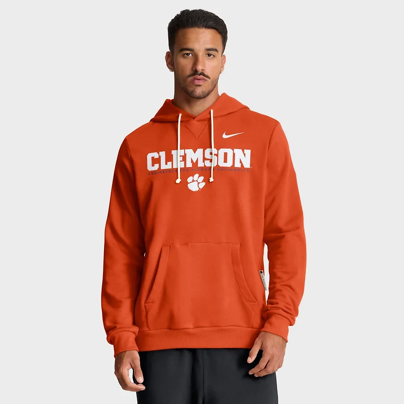 Nike Clemson Tigers 2025 Sideline Standard Issue Dri-FIT Hoodie