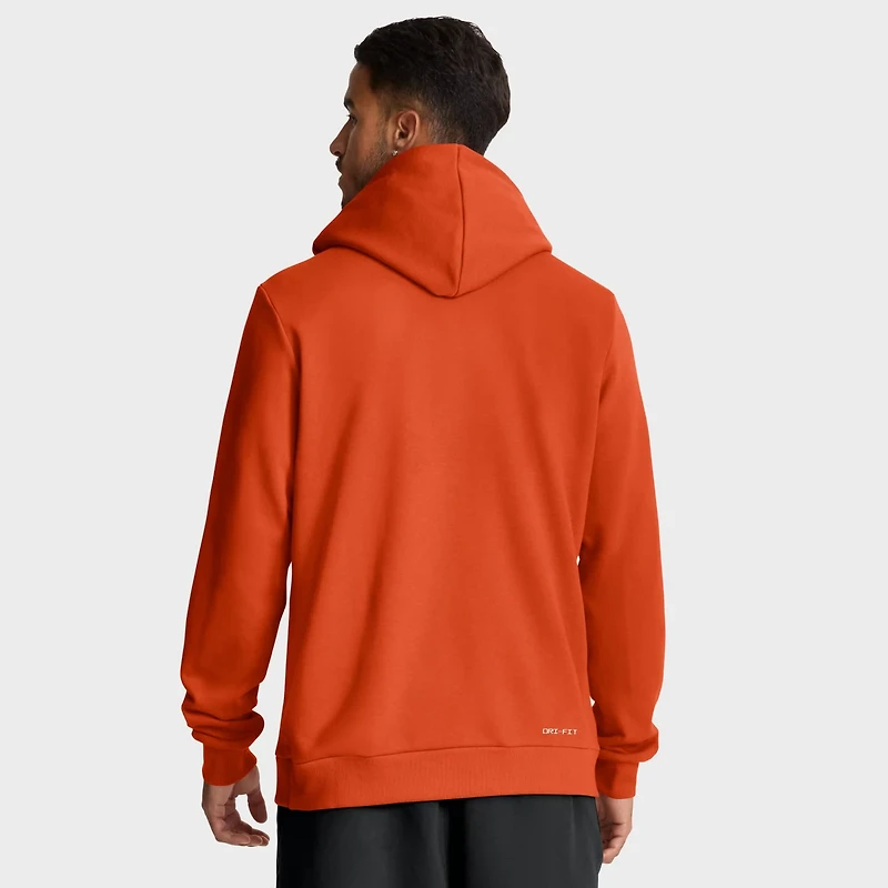 Nike Clemson Tigers 2025 Sideline Standard Issue Dri-FIT Hoodie