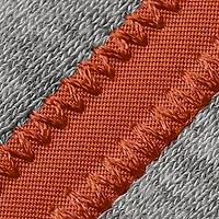 Nike Clemson Tigers Legacy Fleece Classic Arch Oversized Cropped Tackle Twill Sweatshirt