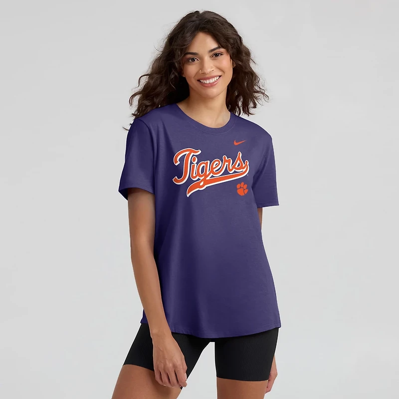 Nike Clemson Tigers Local Script T-Shirt