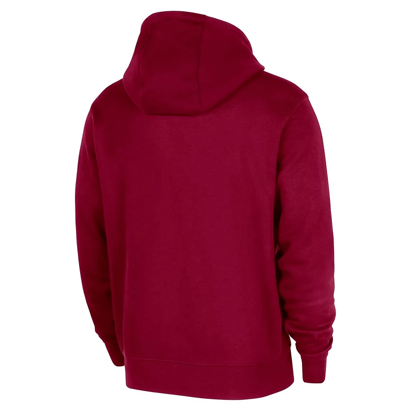 Nike Cleveland Cavaliers 2025 26 Authentic Practice Club Pullover Hoodie