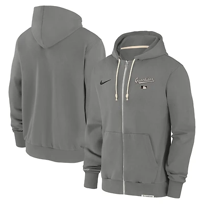 Nike Cleveland Guardians Authentic Collection Travel Performance Full-Zip Hoodie