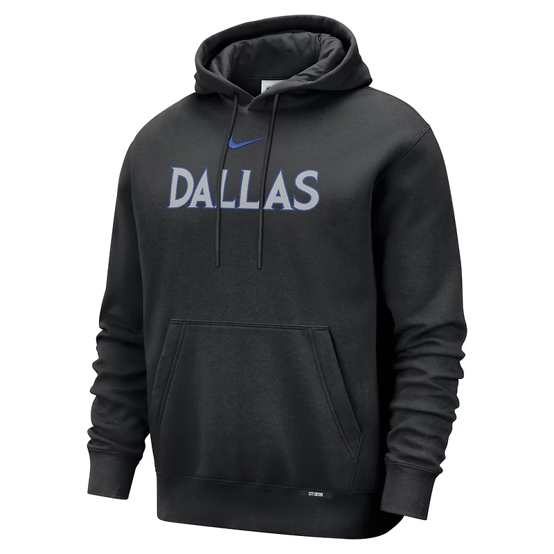 Nike Dallas Mavericks 2025 26 City Edition Essential Remix Club Hoodie