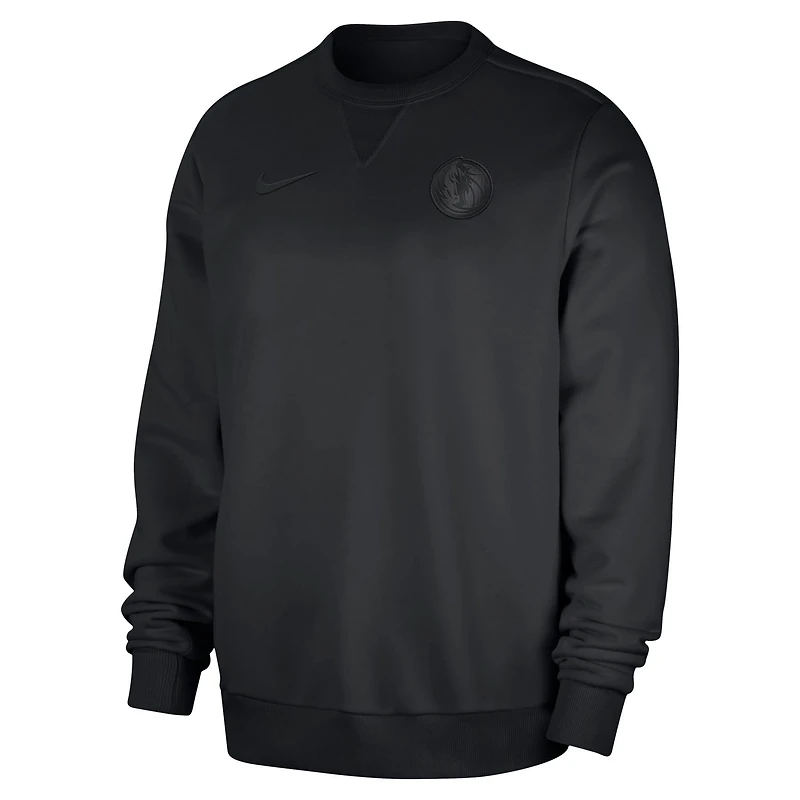 Nike Dallas Mavericks Authentic Standard Issue Travel Dri-FIT Sweatshirt