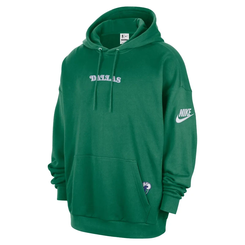 Nike Dallas Mavericks Classic Edition Hardwood Classics Premium Club Heavyweight Fleece Hoodie