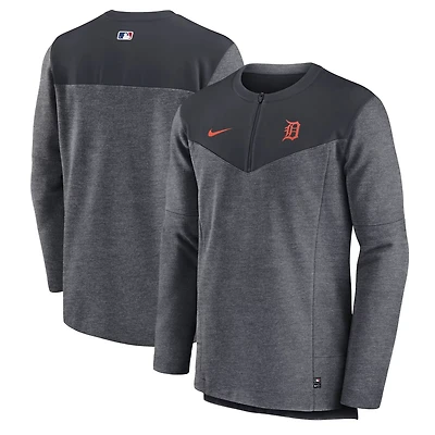 Nike Detroit Tigers Authentic Collection Game Time Performance Half-Zip Top