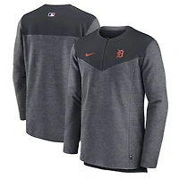 Nike Detroit Tigers Authentic Collection Game Time Performance Half-Zip Top