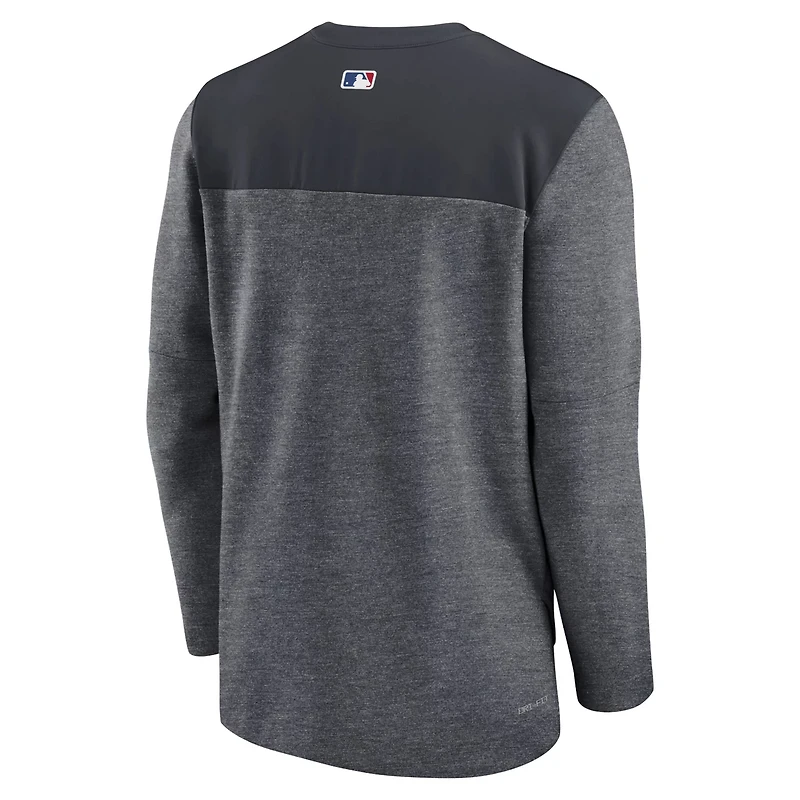 Nike Detroit Tigers Authentic Collection Game Time Performance Half-Zip Top