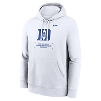 Nike Duke Blue Devils Basketball Two-Hit Club Fleece Pullover Hoodie