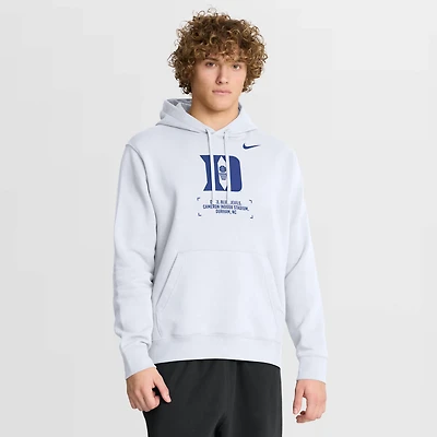 Nike Duke Blue Devils Basketball Two-Hit Club Fleece Pullover Hoodie
