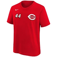 Nike Elly De La Cruz Cincinnati s 2025 MLB Speedway Classic Name  Number T-Shirt