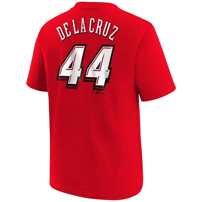 Nike Elly De La Cruz Cincinnati s 2025 MLB Speedway Classic Name  Number T-Shirt