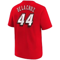 Nike Elly De La Cruz Cincinnati s 2025 MLB Speedway Classic Name  Number T-Shirt