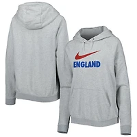 Nike England National Team Lockup Varsity Fleece Raglan Pullover Hoodie