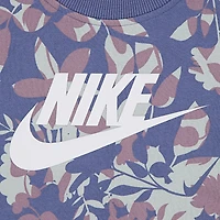 Nike Floral Camo Crewneck and Flared Leggings 2-Piece Set