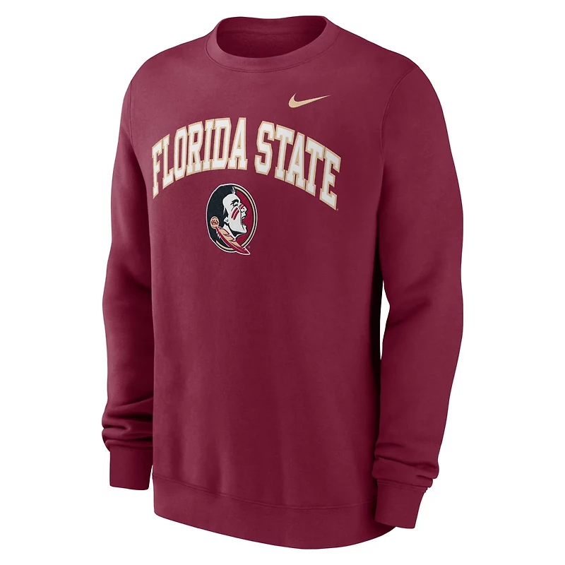 Nike Florida State Seminoles Arch Pullover Sweatshirt