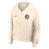 Nike Florida State Seminoles Chill Midi Full-Zip Hoodie