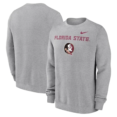 Nike Florida State Seminoles Primetime Primary Stack Pullover Sweatshirt