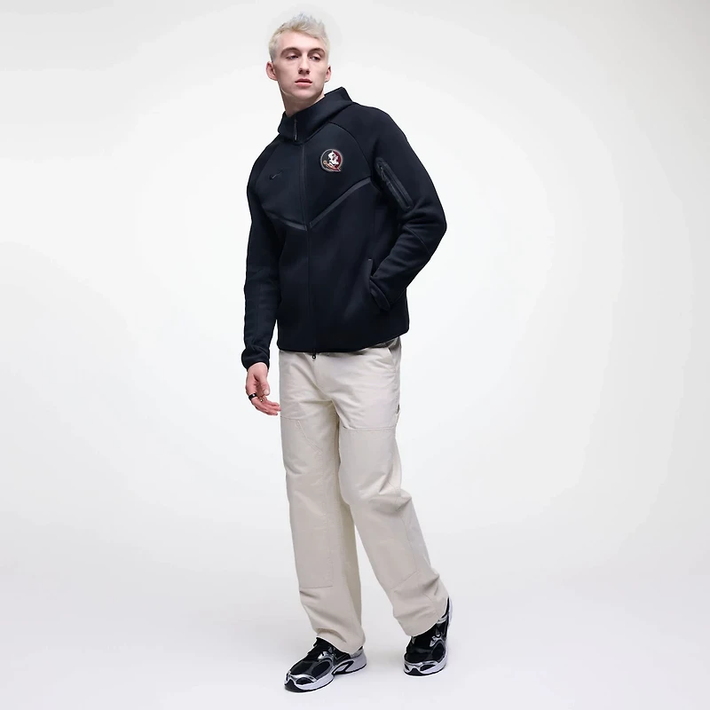 Nike Florida State Seminoles Tech Fleece Full-Zip Windrunner Hoodie