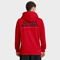 Nike Georgia Bulldogs 2025 Sideline Standard Issue Dri-FIT Full-Zip Hoodie