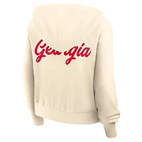 Nike Georgia Bulldogs Chill Midi Full-Zip Hoodie