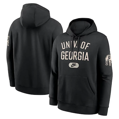 Nike Georgia Bulldogs Club Fleece Fashion Hoodie