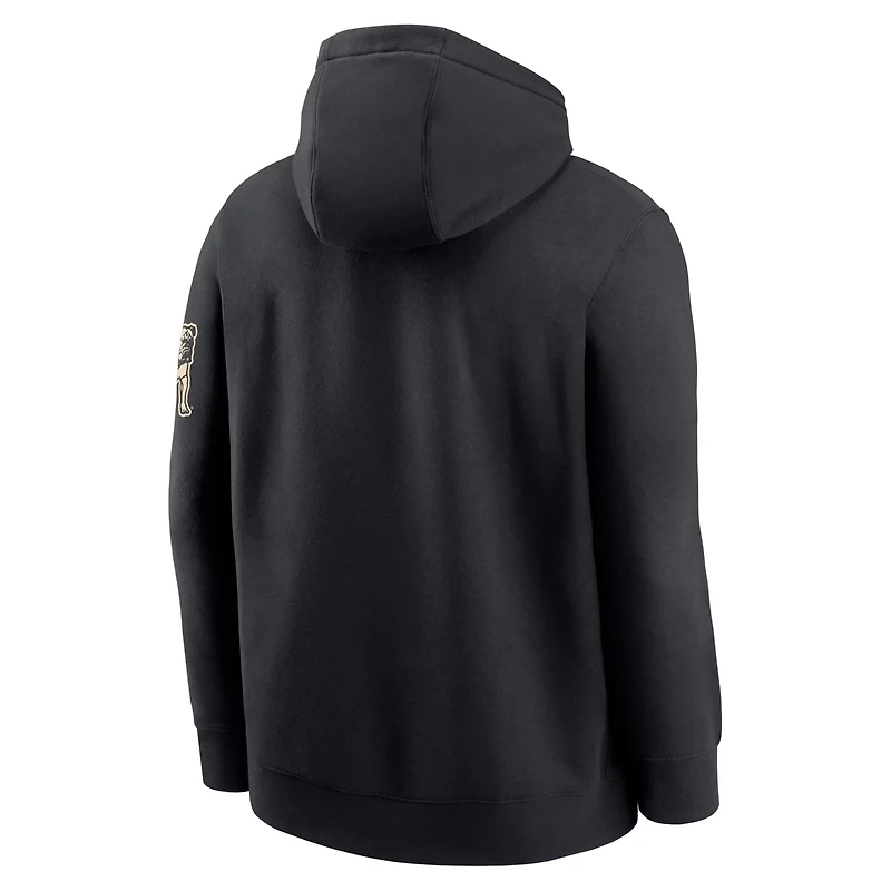 Nike Georgia Bulldogs Club Fleece Fashion Hoodie