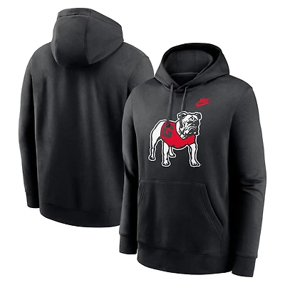 Nike Georgia Bulldogs Legacy Logo Club Fleece Pullover Hoodie